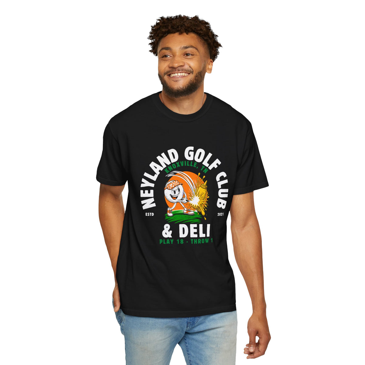 Neyland Golf Club & Deli Vintage Tee — Knoxville TN Lane Hater Tshirt
