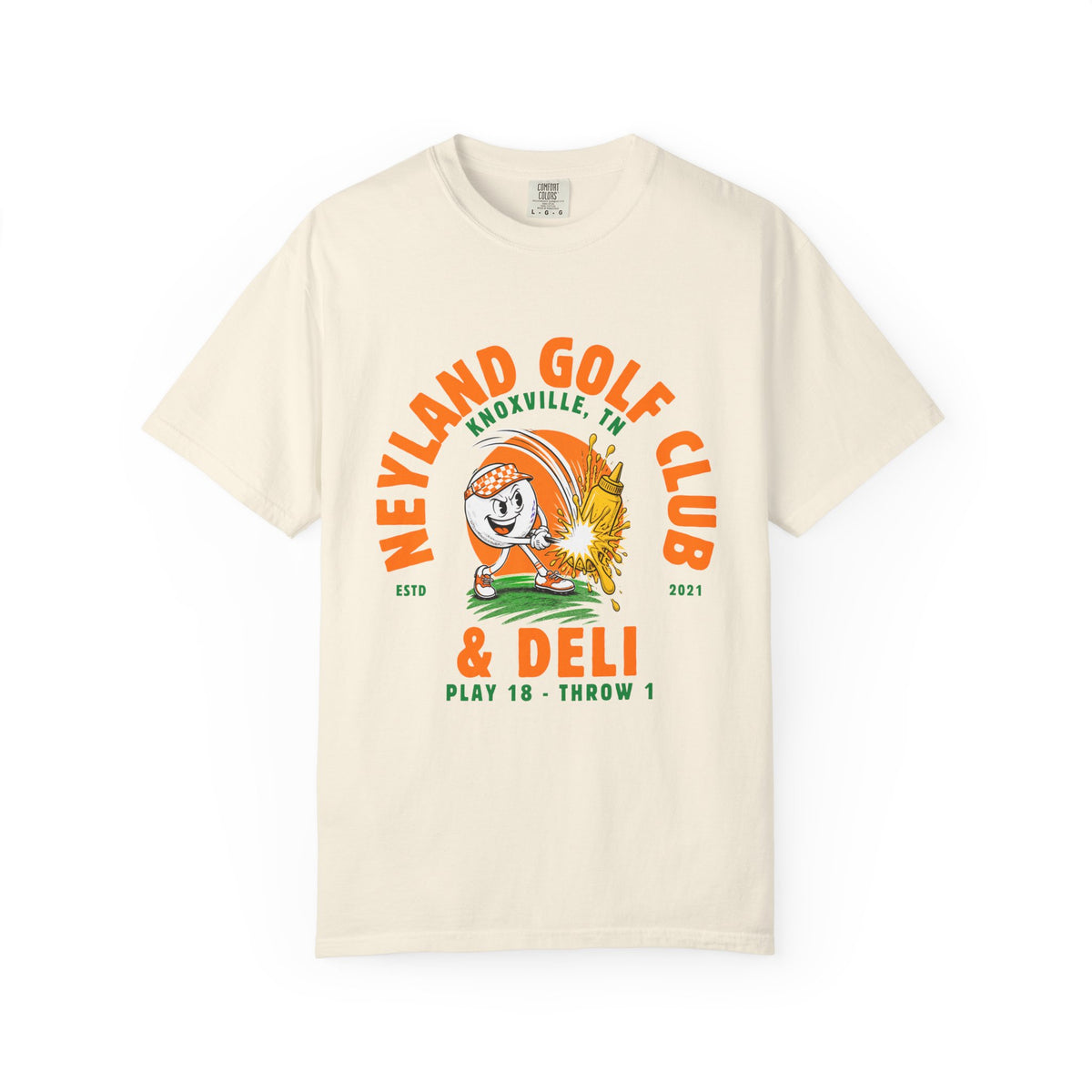 Neyland Golf Club & Deli T-Shirt — Knoxville TN Lane Hater Tee