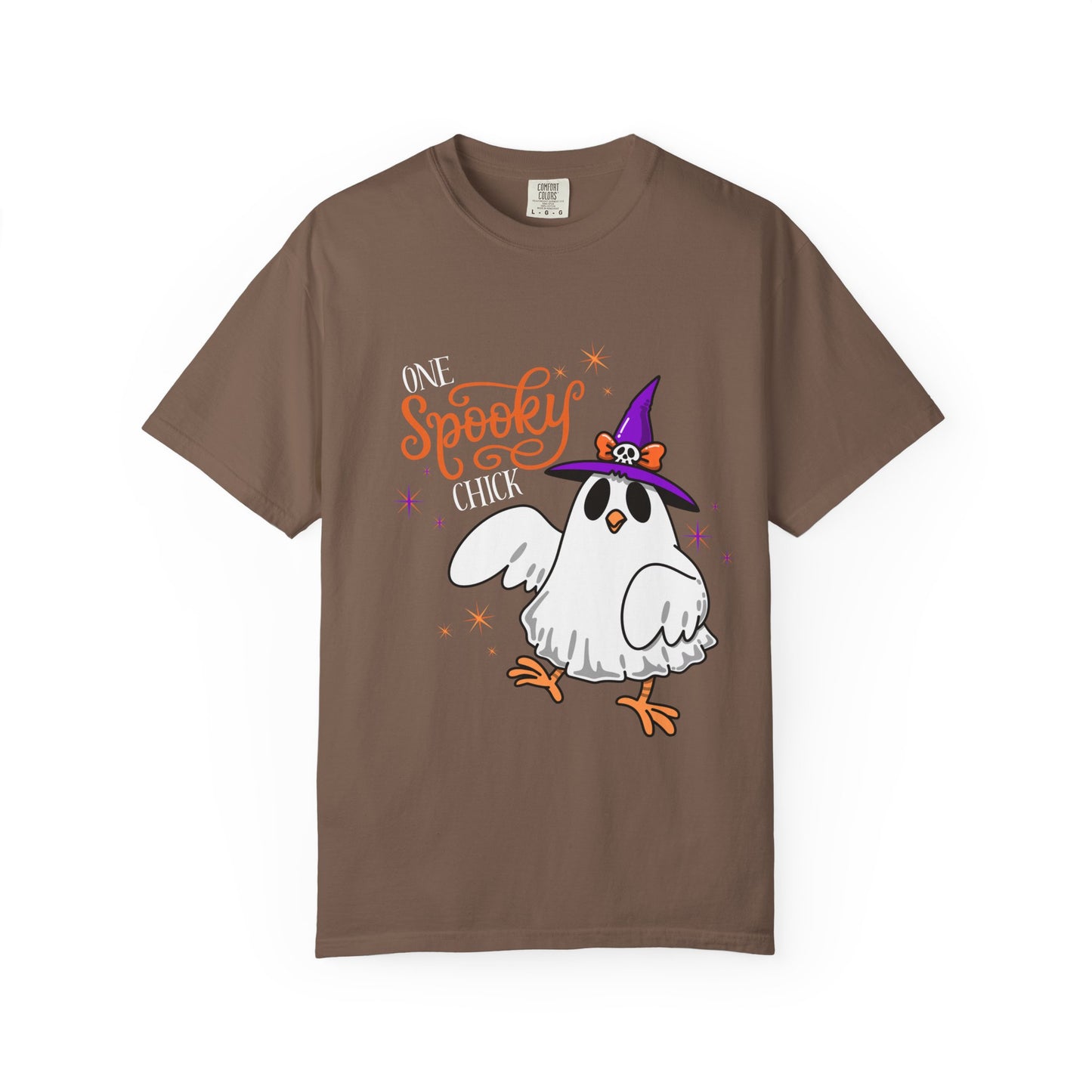Ghost Chicken T-Shirt — "One Spooky Chick" Halloween Tee