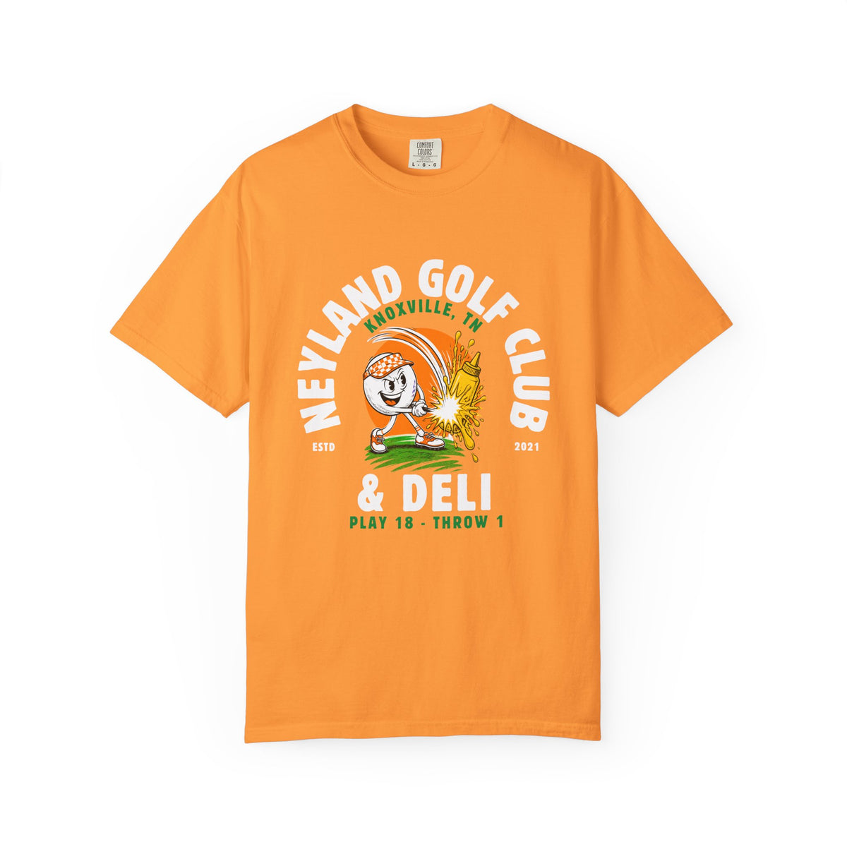 Neyland Golf Club & Deli Vintage Tee — Knoxville TN Lane Hater Tshirt