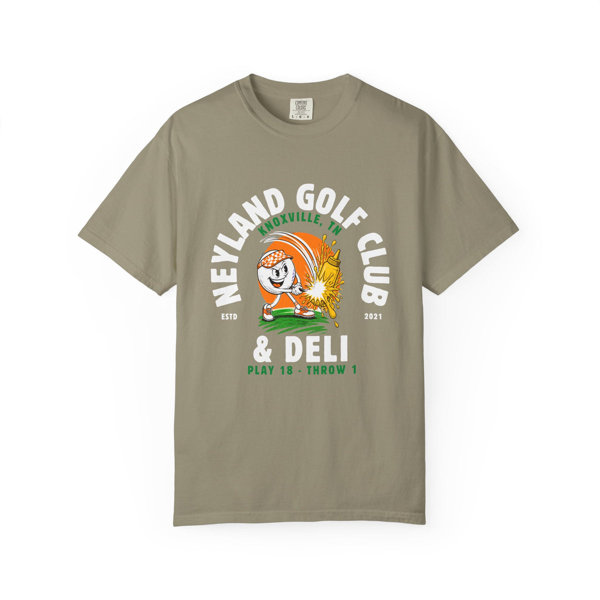 Neyland Golf Club & Deli Vintage Tee — Knoxville TN Lane Hater Tshirt