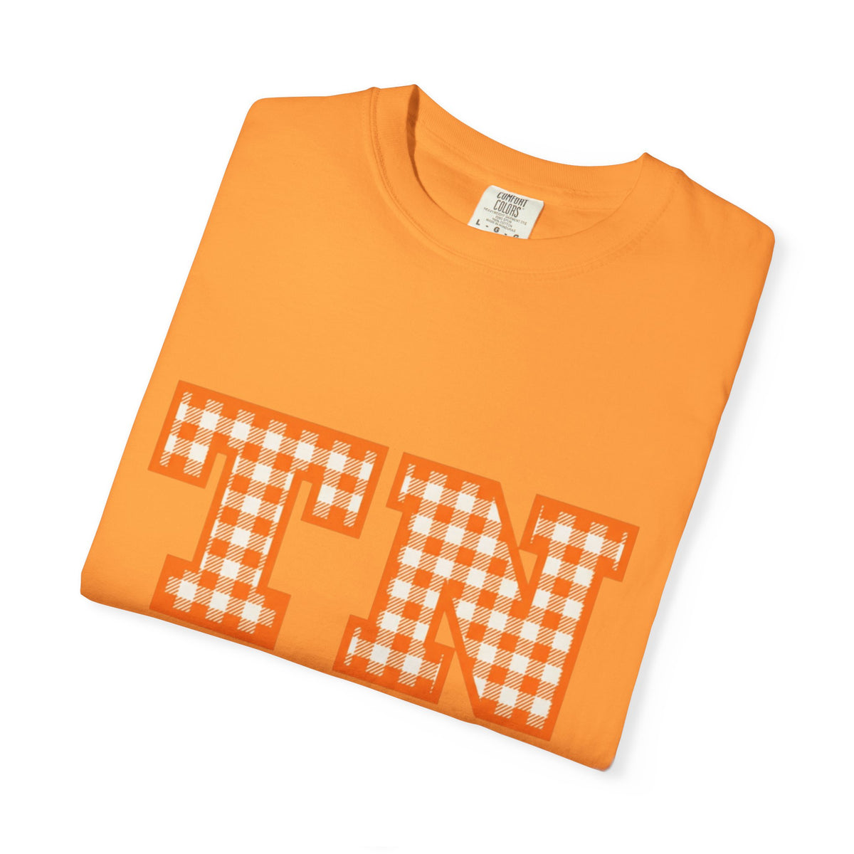 TN Gingham Plaid Graphic T-Shirt – Tennessee Checker Tee
