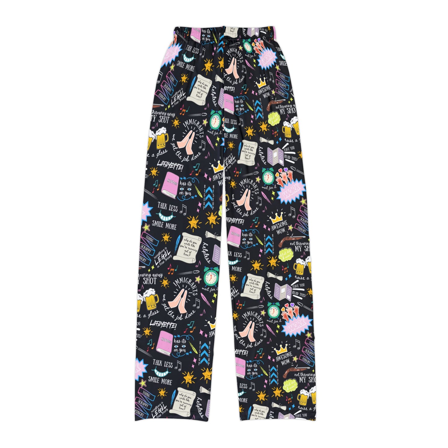 Hamilton-Inspired Kids Lounge Pajama Pants