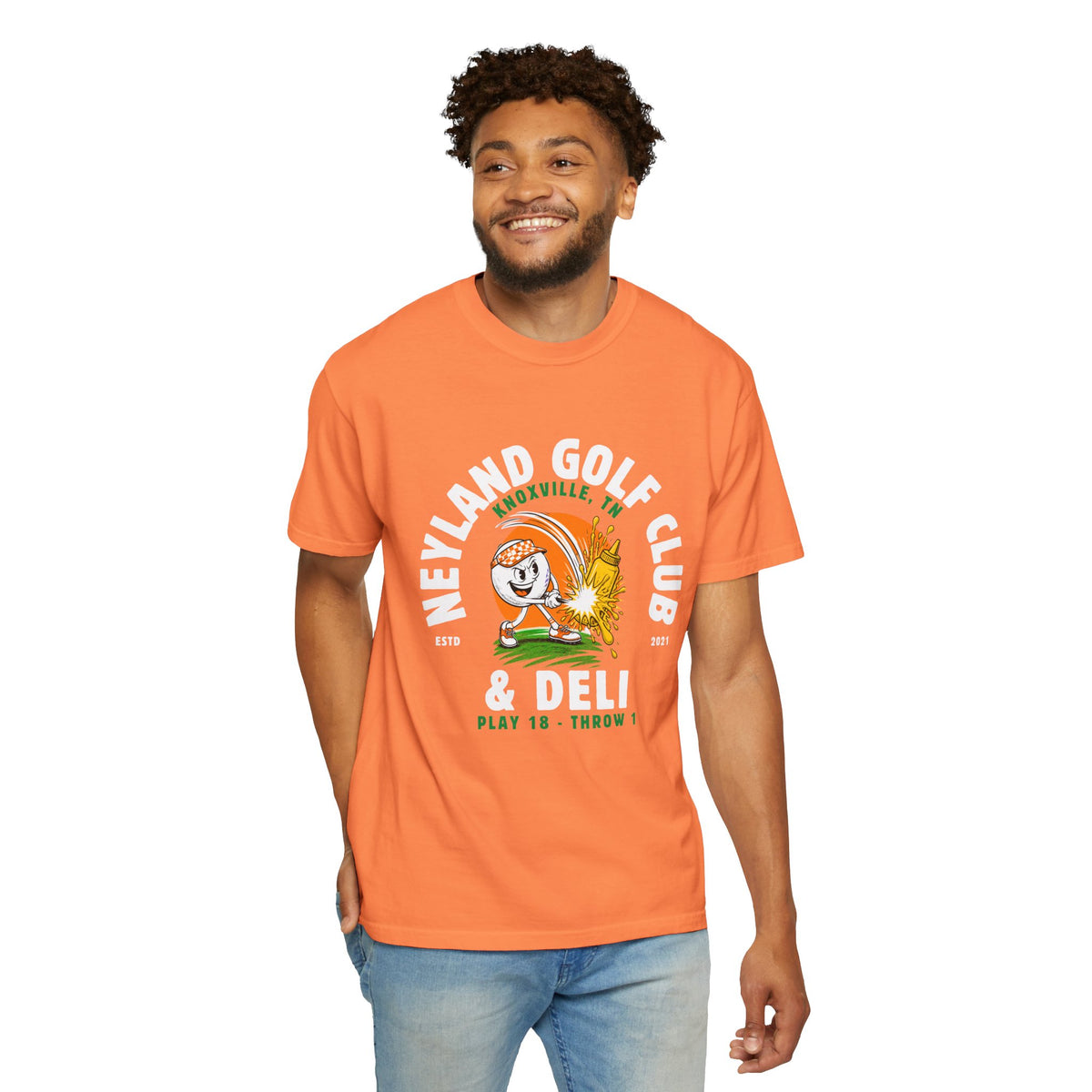 Neyland Golf Club & Deli Vintage Tee — Knoxville TN Lane Hater Tshirt