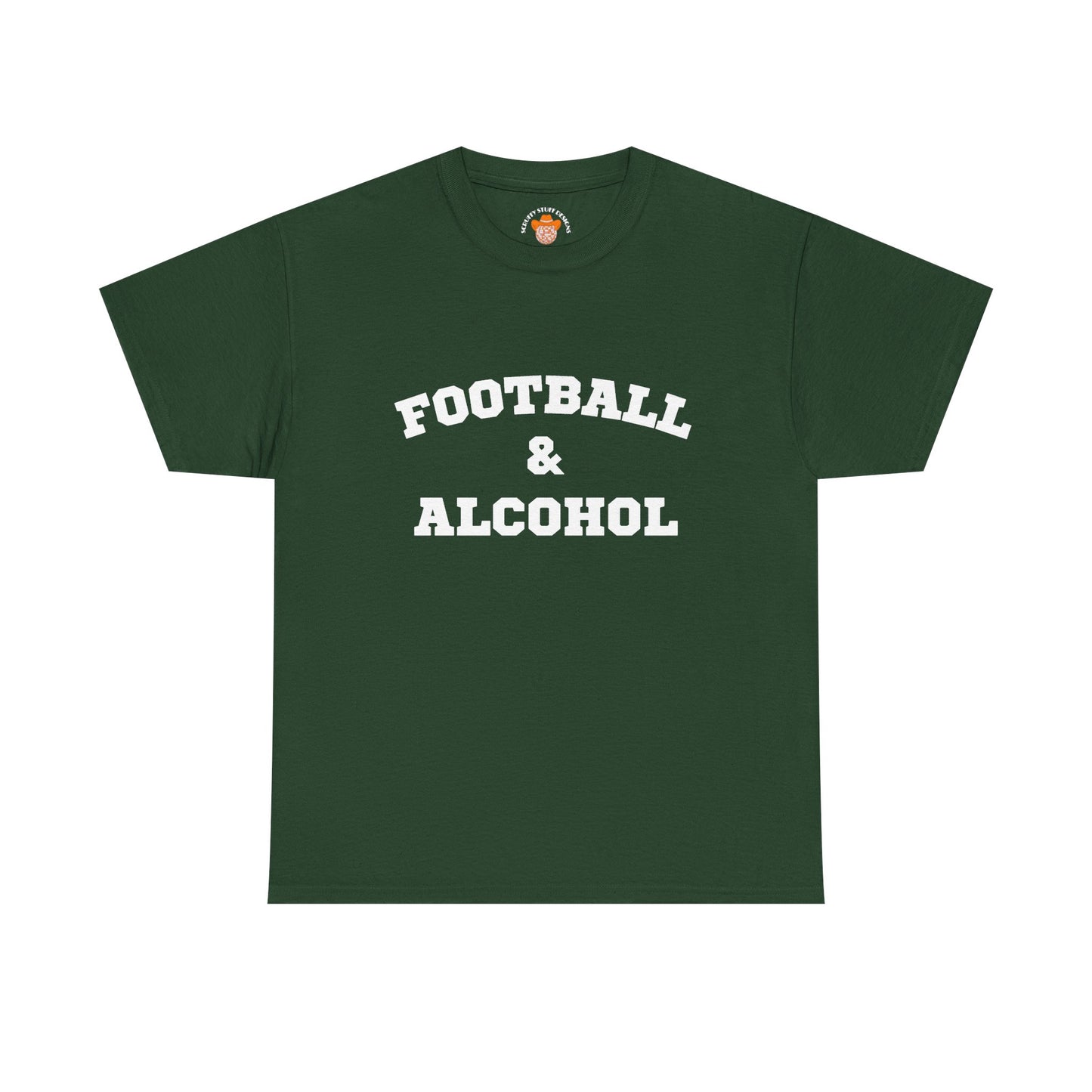 Football & Alcohol Tee