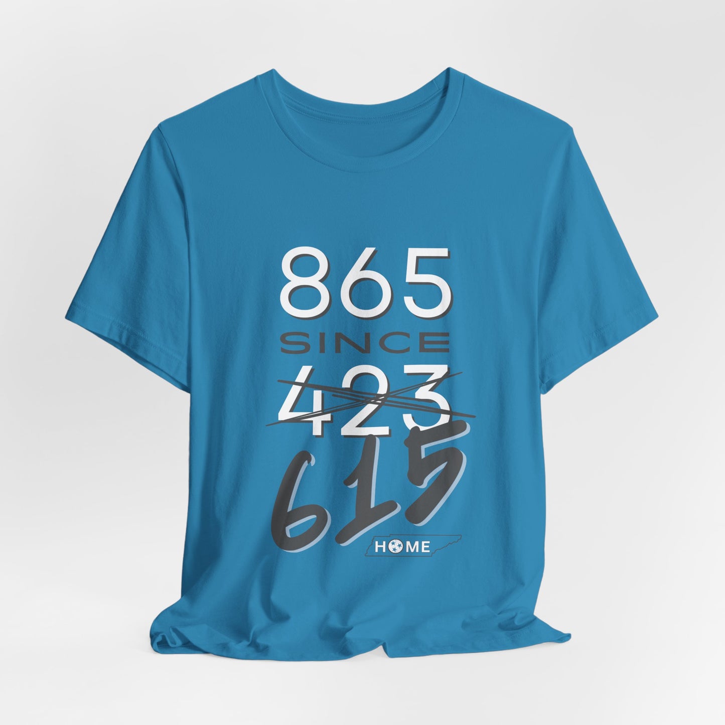 Knoxville Local Tee — "865 since 615" Short Sleeve T-Shirt