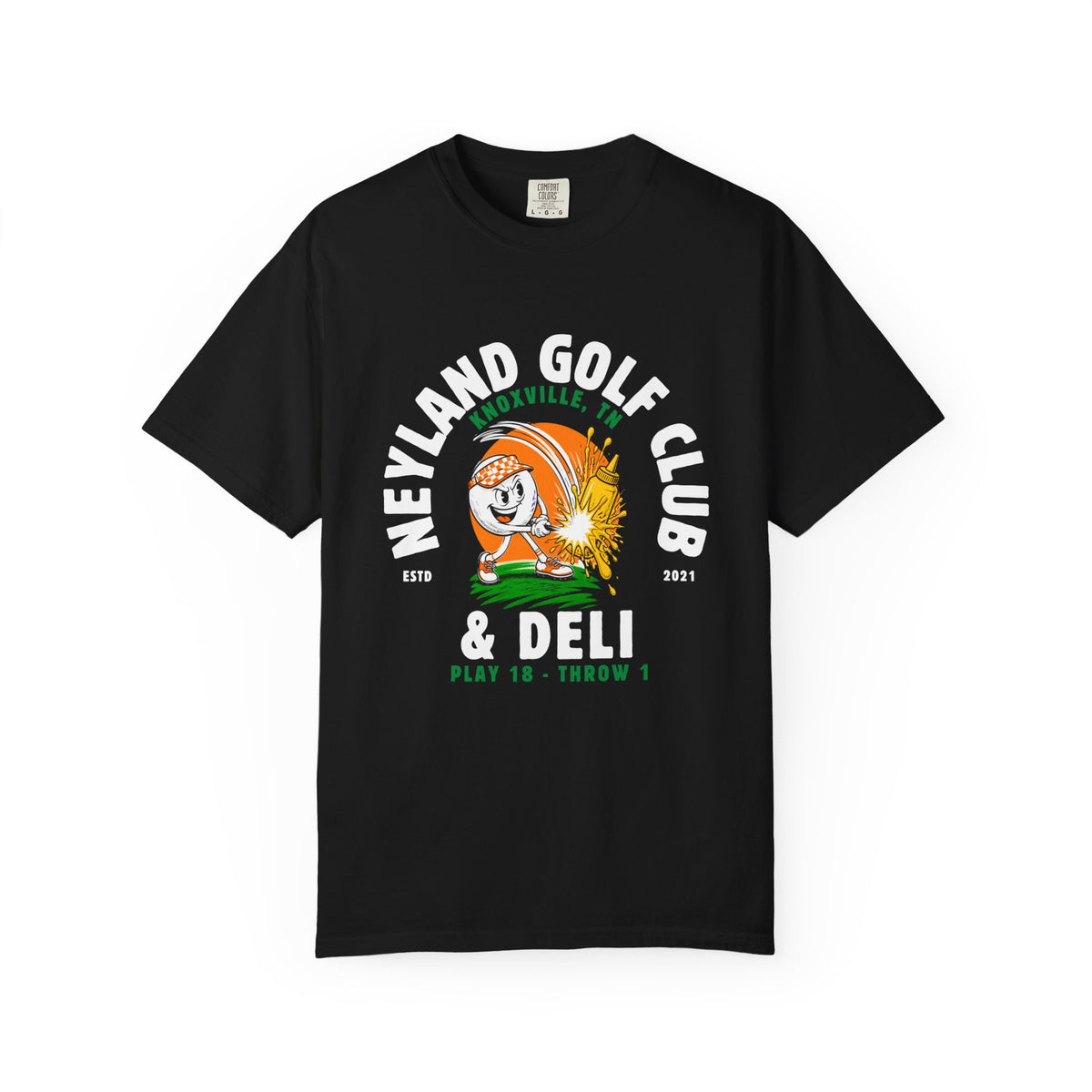 Neyland Golf Club & Deli Vintage Tee — Knoxville TN Lane Hater Tshirt