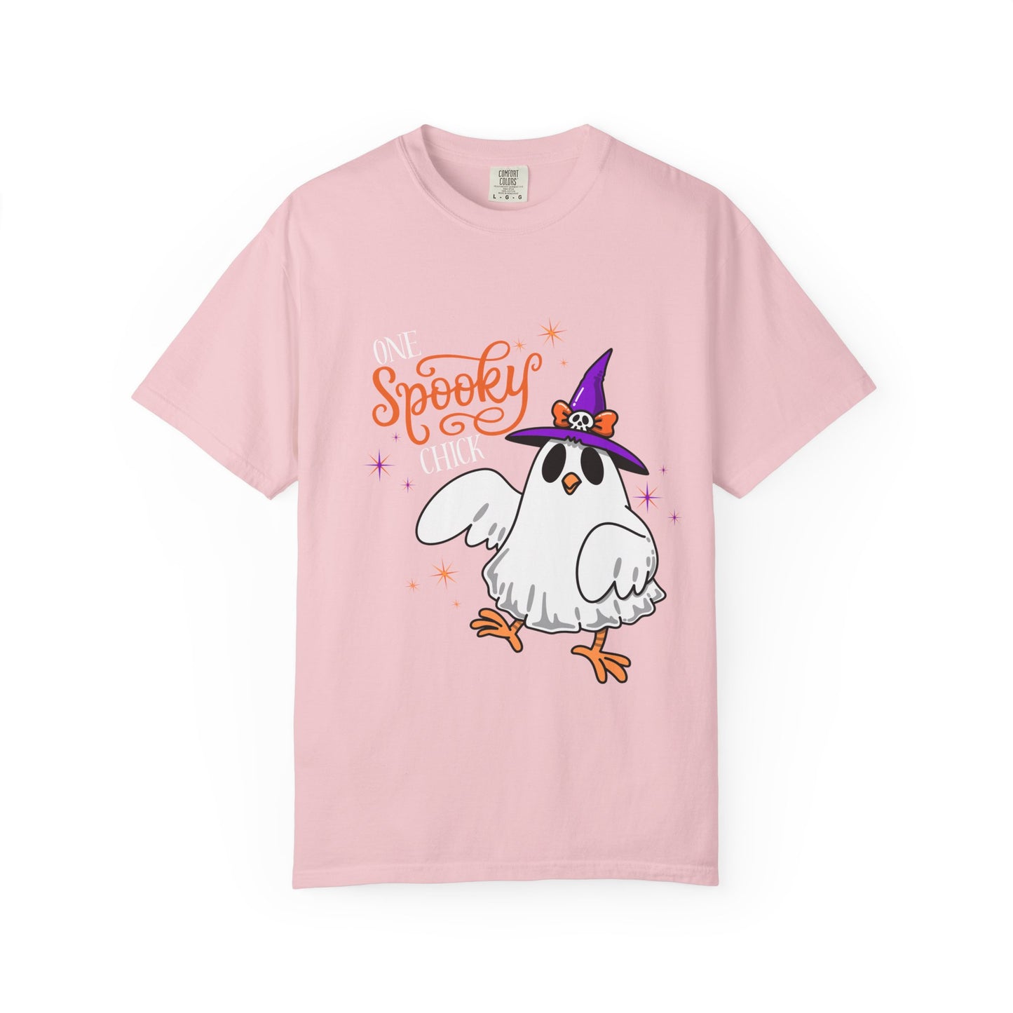 Ghost Chicken T-Shirt — "One Spooky Chick" Halloween Tee