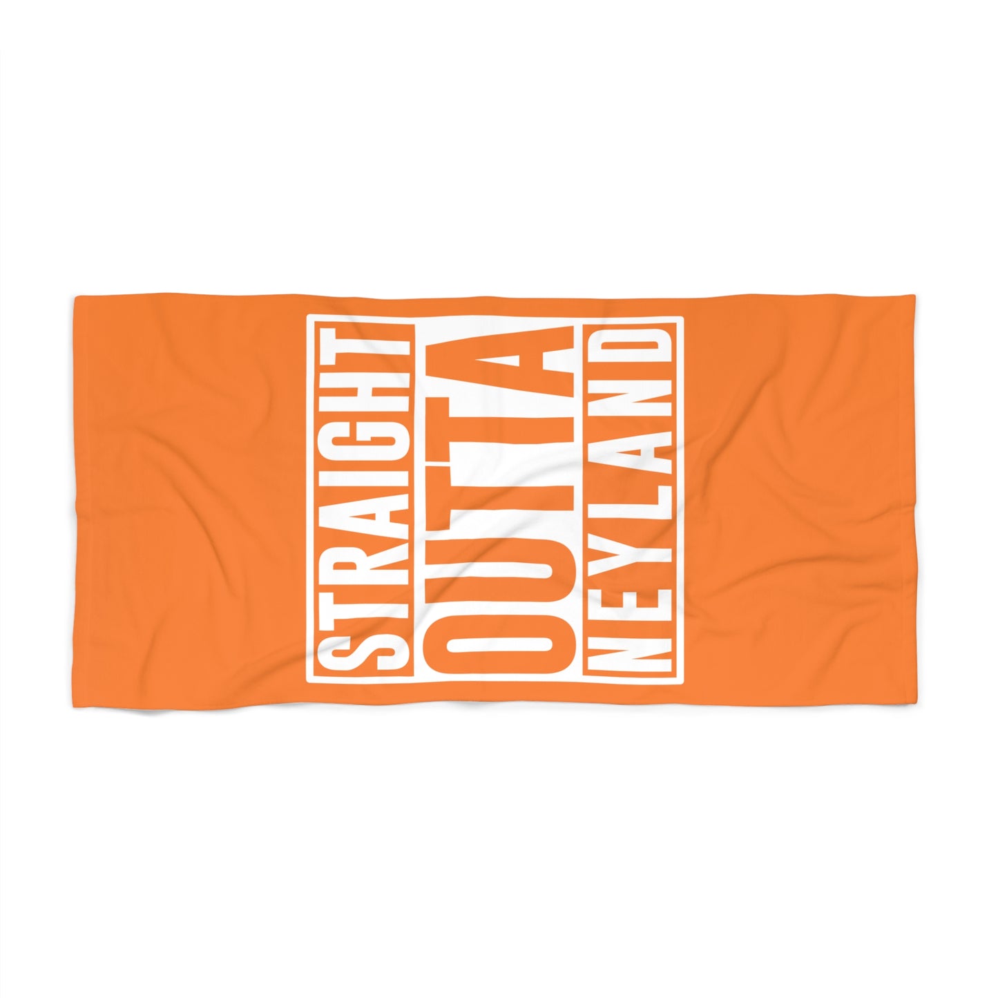 Straight Outta Neyland Beach Towel