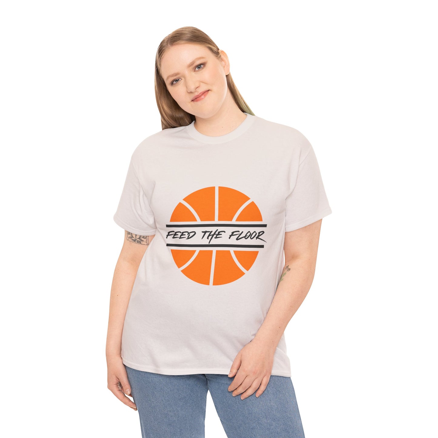 Feed the Floor TN Basketball Unisex Heavy Cotton Tee