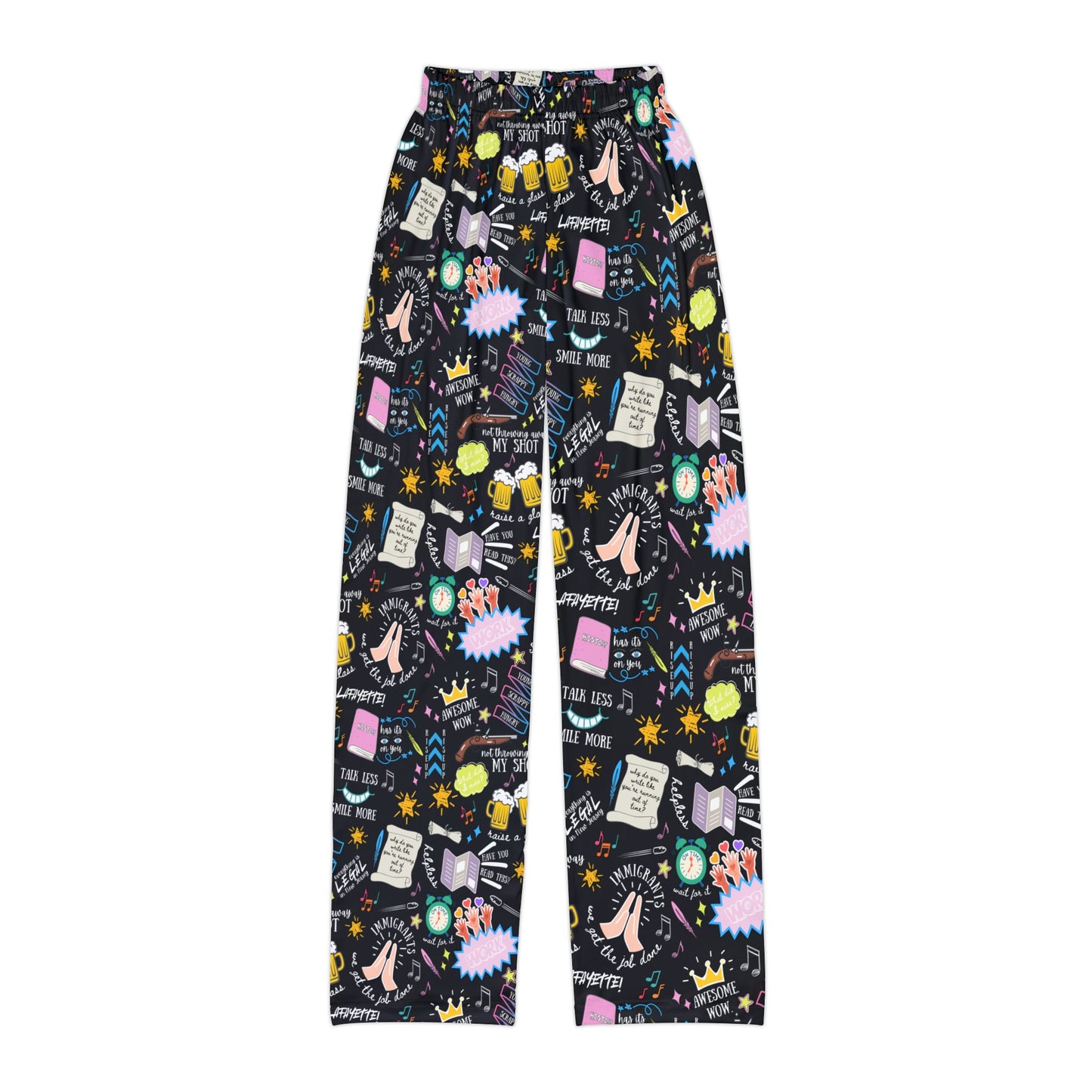 Hamilton-Inspired Kids Lounge Pajama Pants
