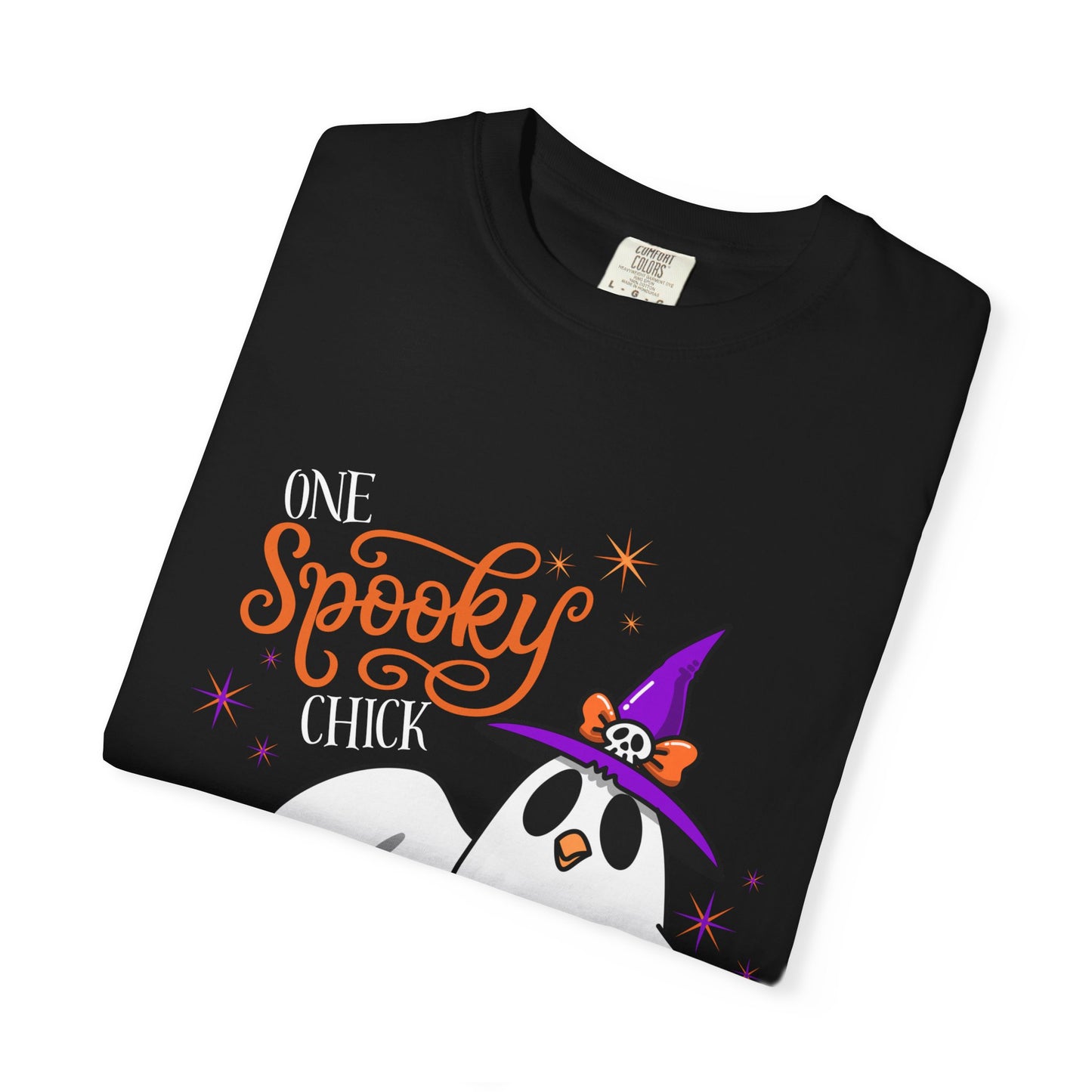 Ghost Chicken T-Shirt — "One Spooky Chick" Halloween Tee