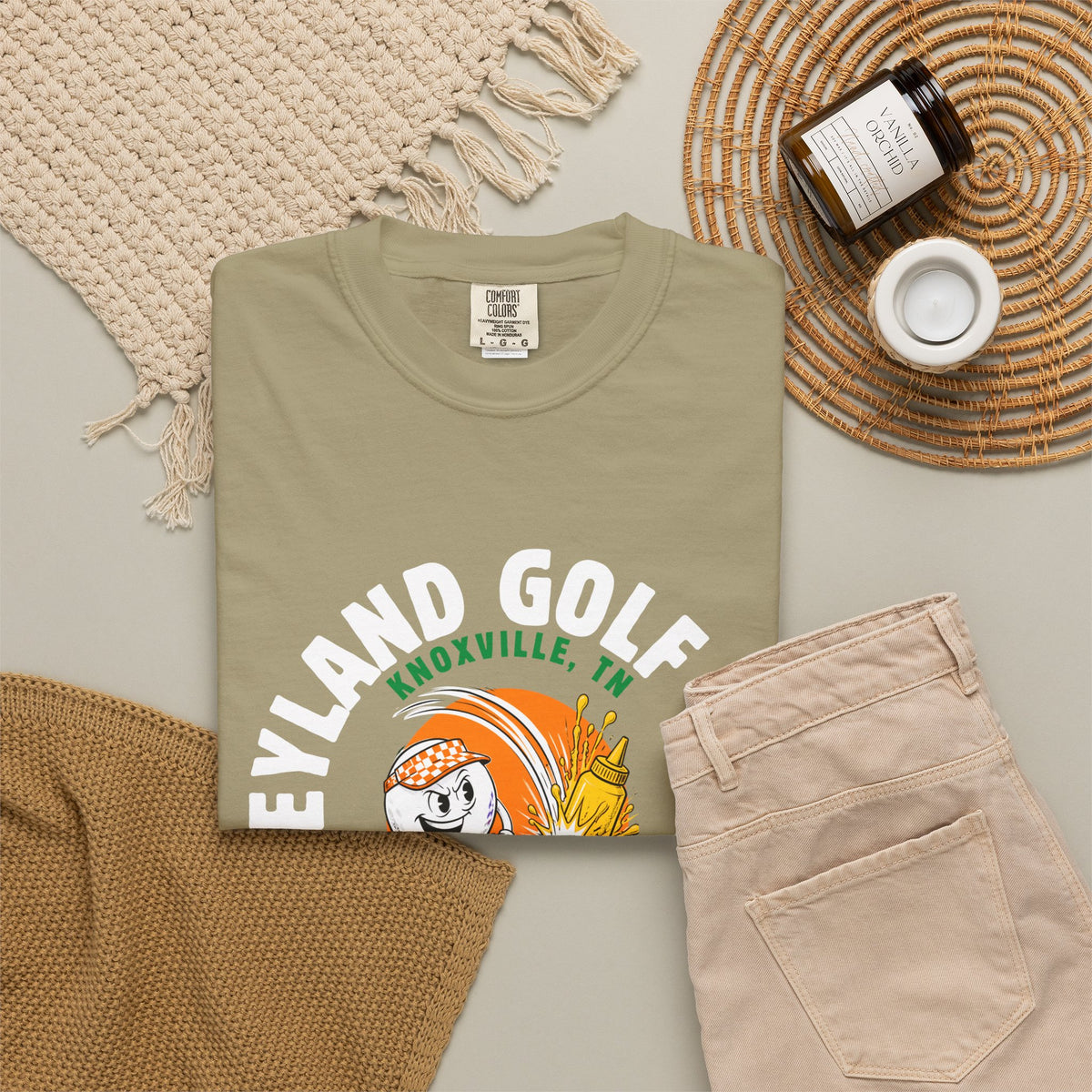 Neyland Golf Club & Deli Vintage Tee — Knoxville TN Lane Hater Tshirt