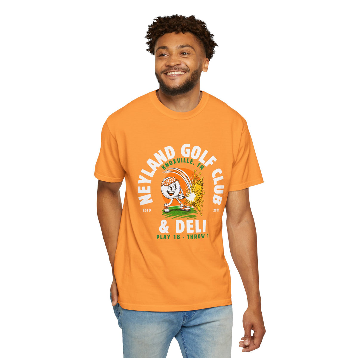 Neyland Golf Club & Deli Vintage Tee — Knoxville TN Lane Hater Tshirt