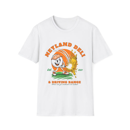 Neyland Deli Driving Range T-Shirt — Vintage Golf Sandwich Tee
