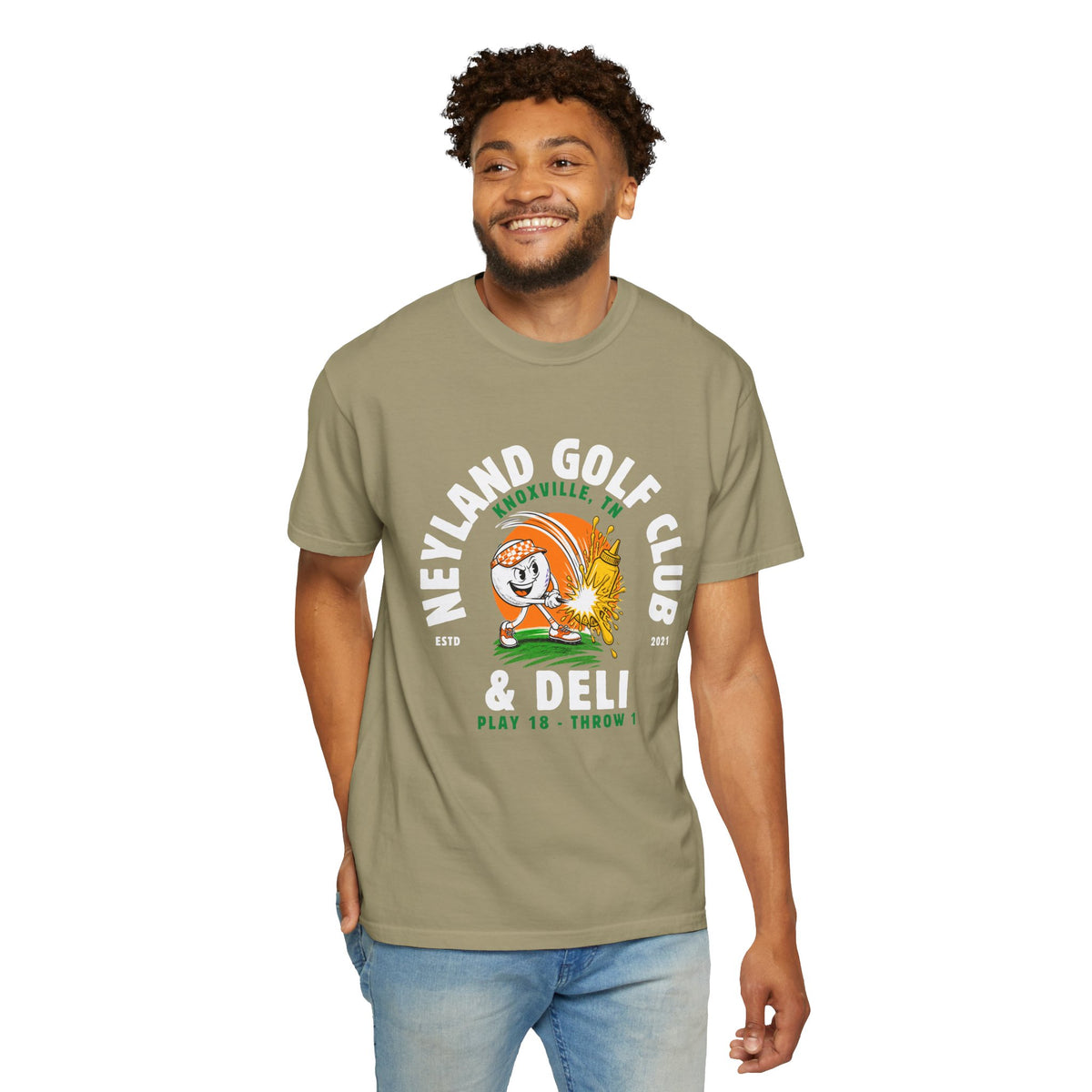 Neyland Golf Club & Deli Vintage Tee — Knoxville TN Lane Hater Tshirt