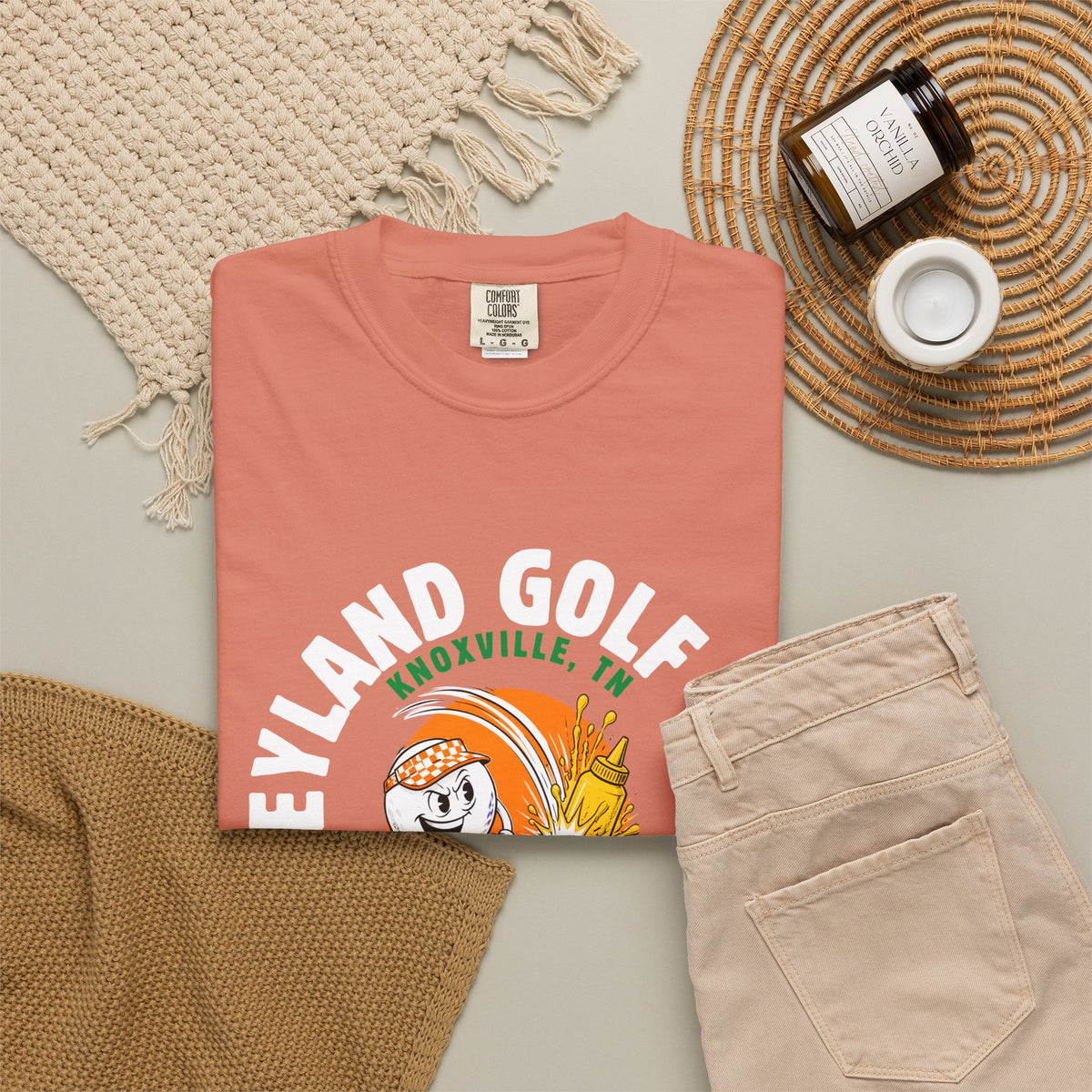 Neyland Golf Club & Deli Vintage Tee — Knoxville TN Lane Hater Tshirt