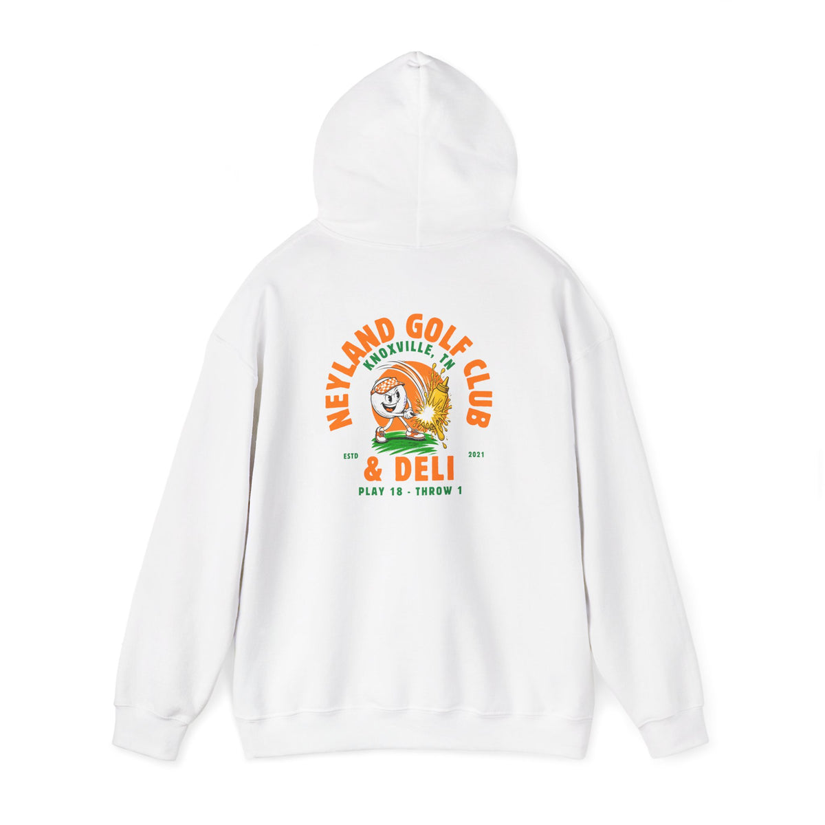 Hoodie — Neyland Golf Club & Deli Retro Logo Pullover