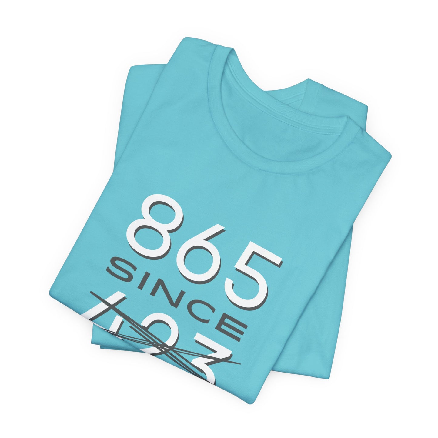Knoxville Local Tee — "865 since 615" Short Sleeve T-Shirt