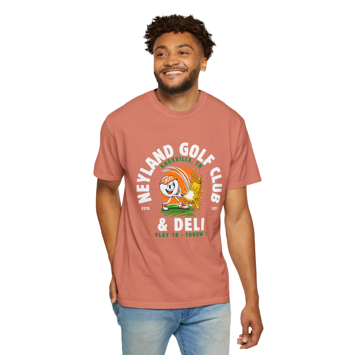 Neyland Golf Club & Deli Vintage Tee — Knoxville TN Lane Hater Tshirt