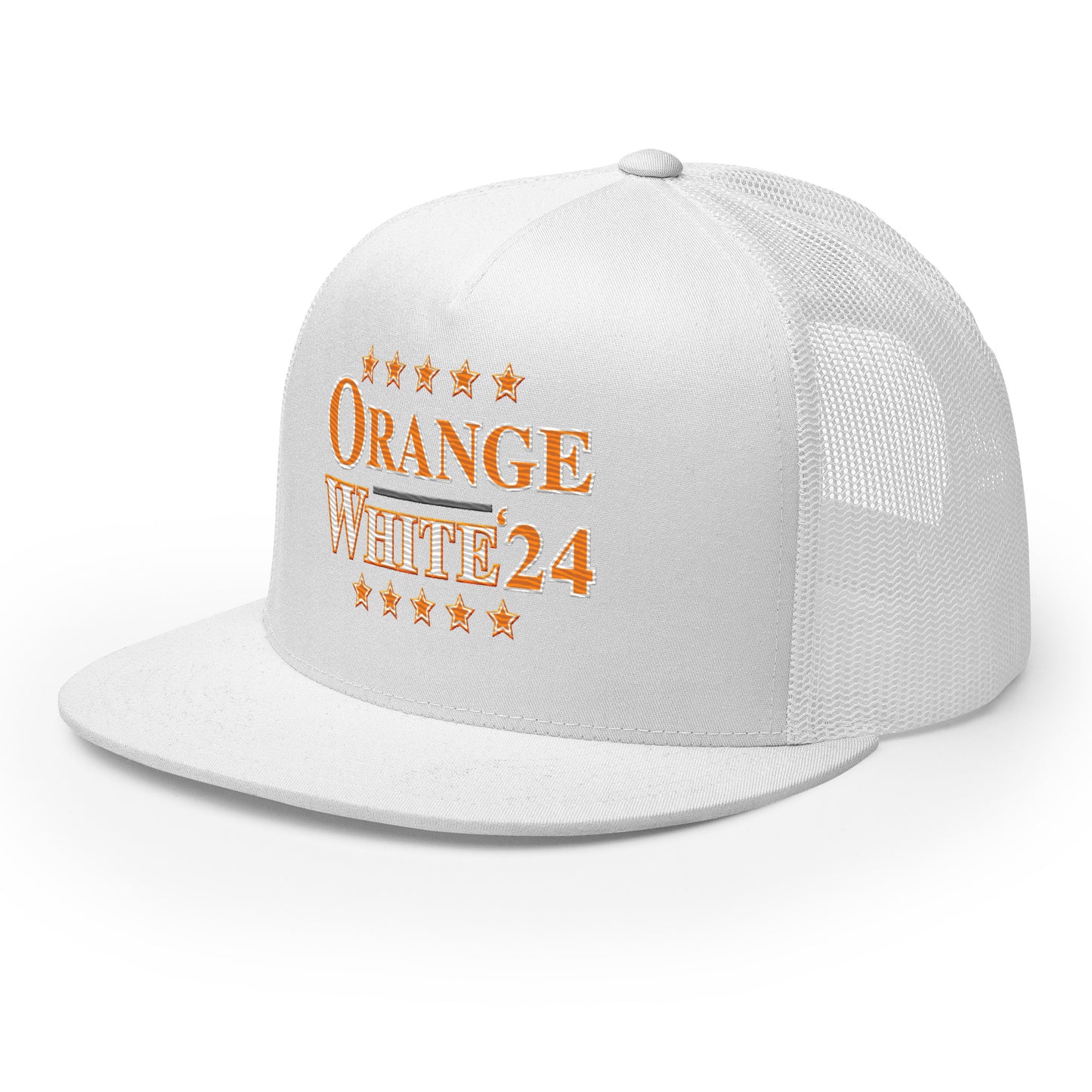ORANGE/WHITE '24 ELECTION Trucker Cap
