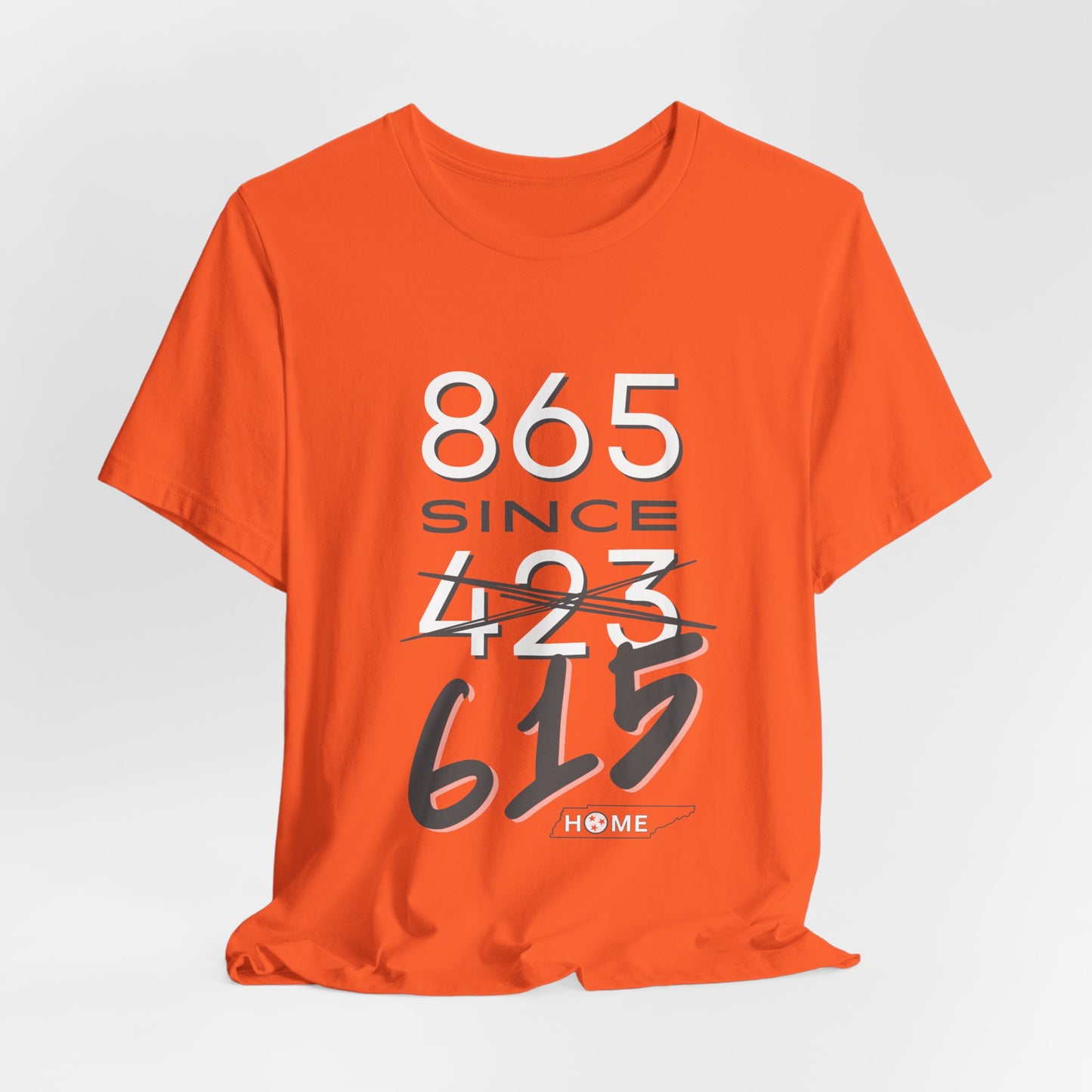 Knoxville Local Tee — "865 since 615" Short Sleeve T-Shirt
