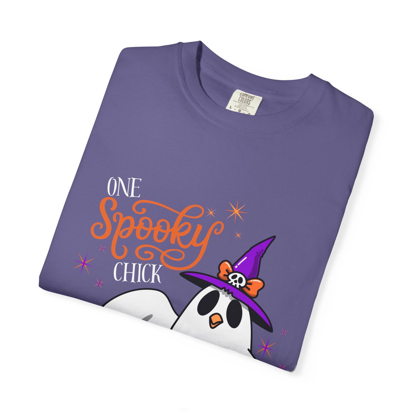 Ghost Chicken T-Shirt — "One Spooky Chick" Halloween Tee