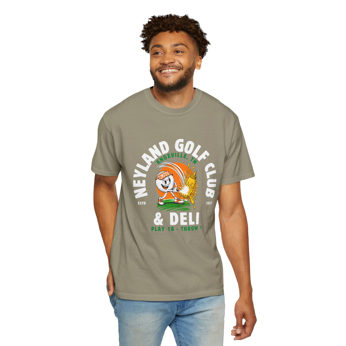 Neyland Golf Club & Deli Vintage Tee — Knoxville TN Lane Hater Tshirt
