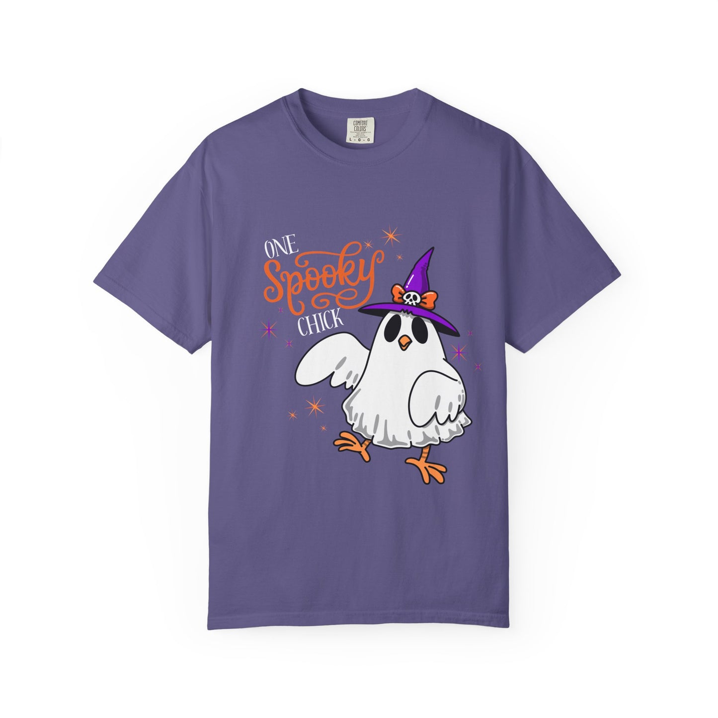 Ghost Chicken T-Shirt — "One Spooky Chick" Halloween Tee