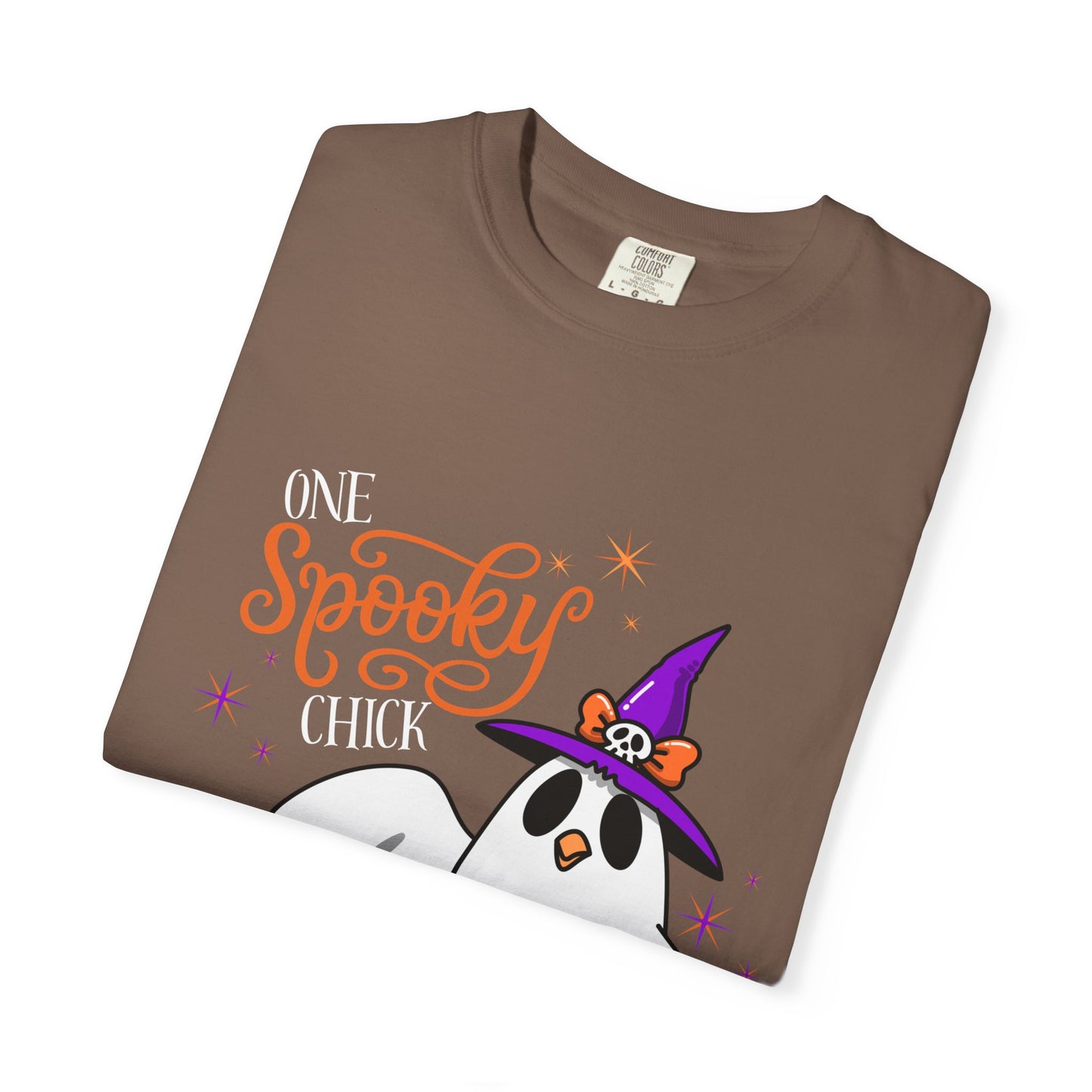 Ghost Chicken T-Shirt — "One Spooky Chick" Halloween Tee