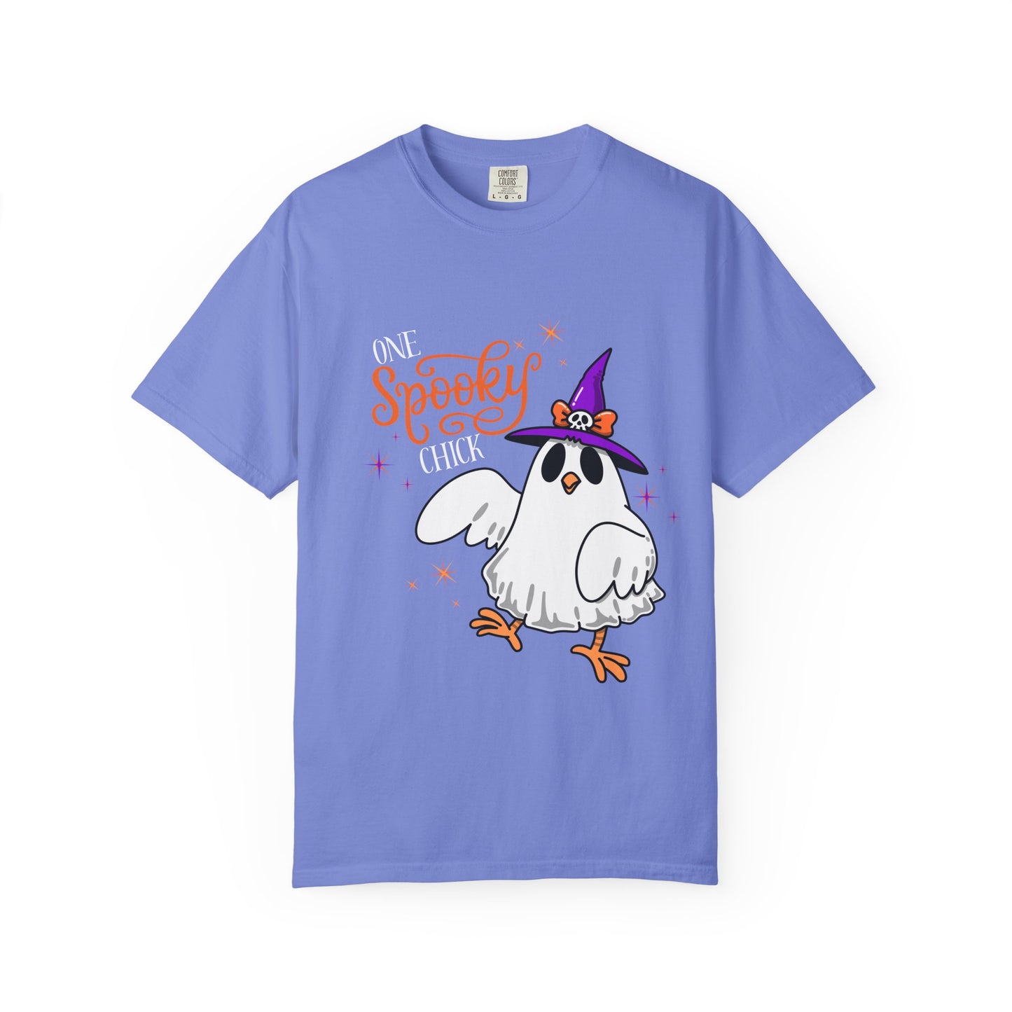 Ghost Chicken T-Shirt — "One Spooky Chick" Halloween Tee