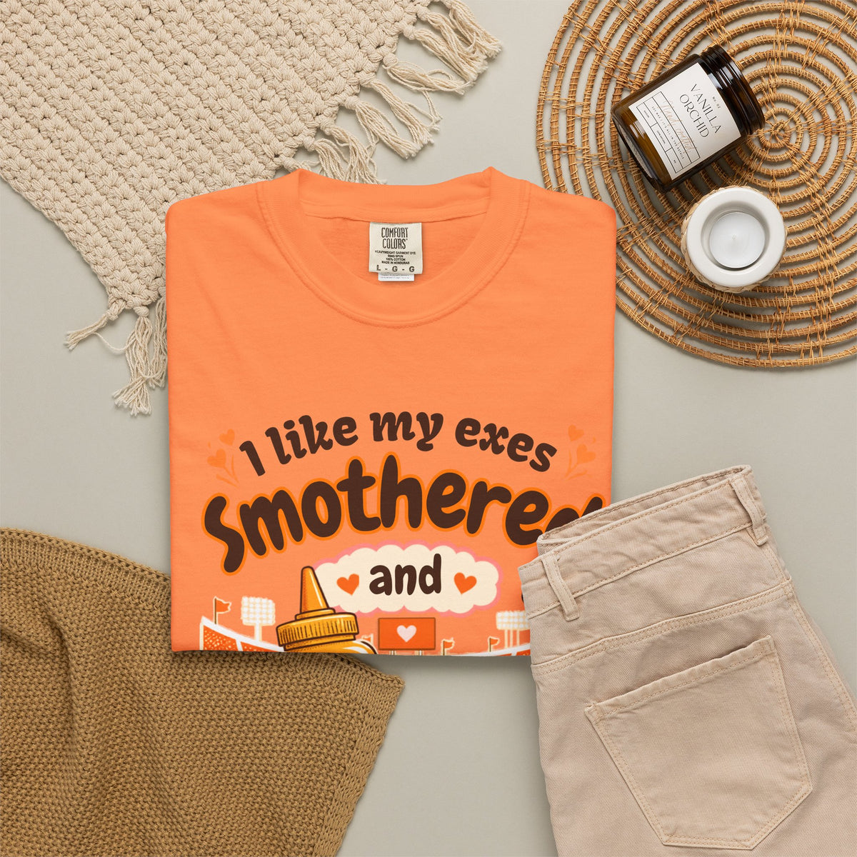 I Like My Exes Smothered and Clubbed T-Shirt