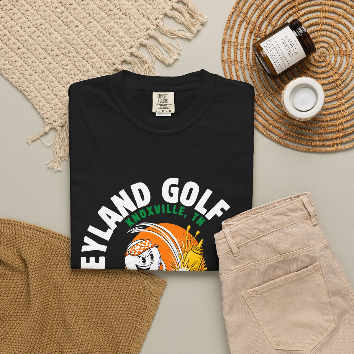 Neyland Golf Club & Deli Vintage Tee — Knoxville TN Lane Hater Tshirt
