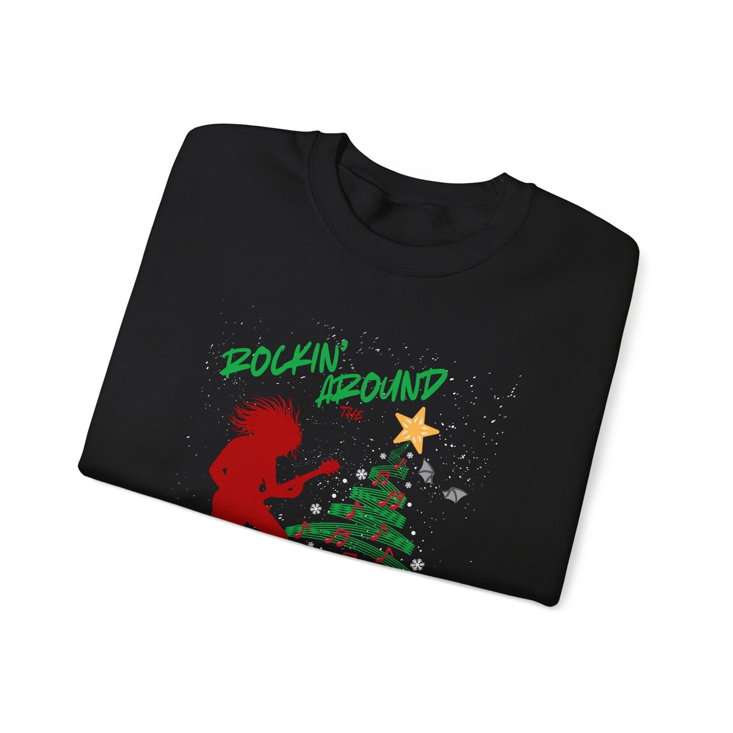 Rockin' Around the Upside Down Christmas Sweatshirt