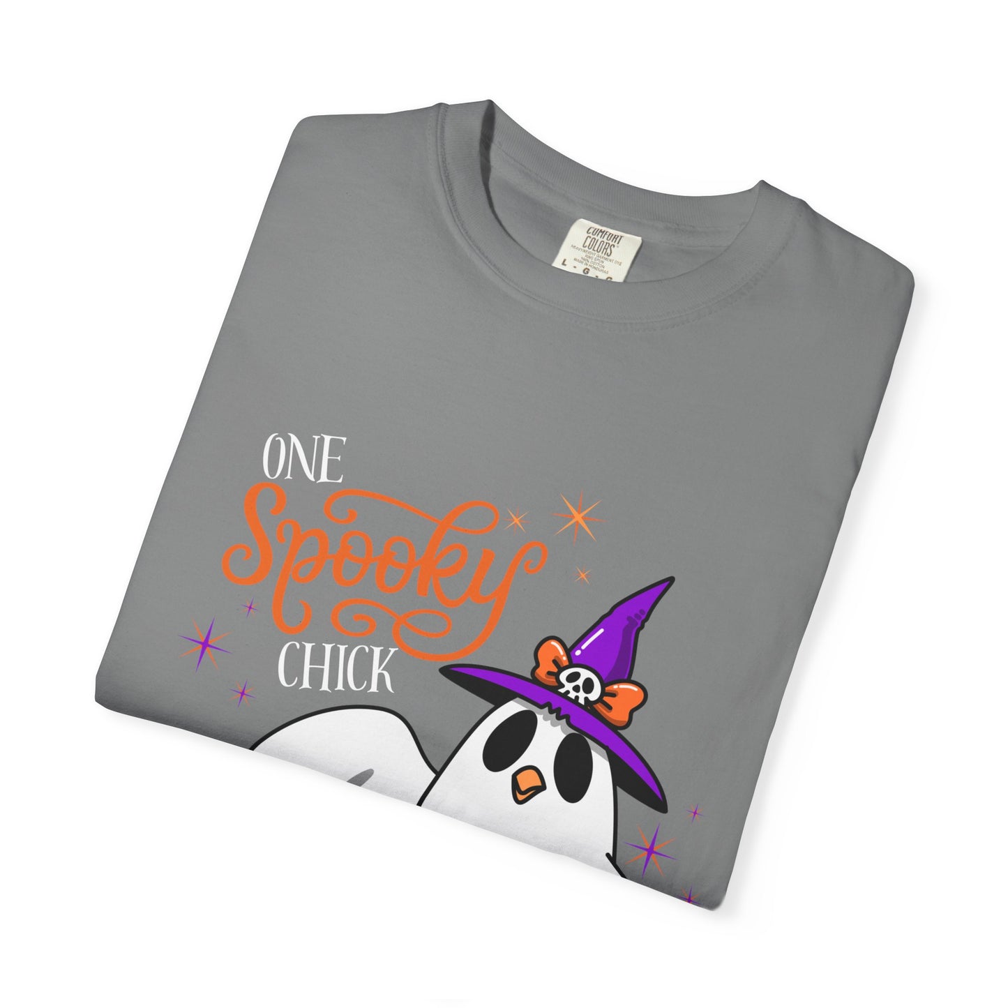 Ghost Chicken T-Shirt — "One Spooky Chick" Halloween Tee
