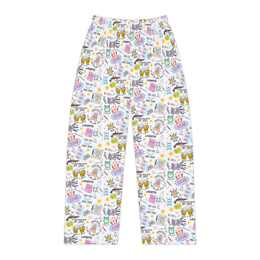 Hamilton-Inspired Women's Pajama Pants — "Don't Throw Away Your Shot" Musical Theatre Lounge Pants