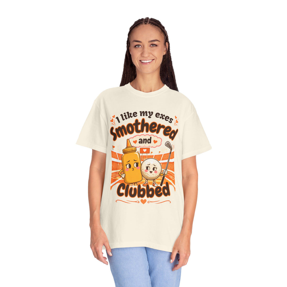 I Like My Exes Smothered and Clubbed T-Shirt