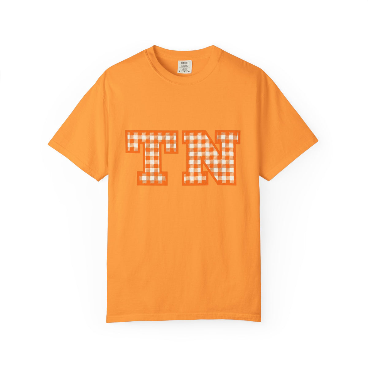 TN Gingham Plaid Graphic T-Shirt – Tennessee Checker Tee