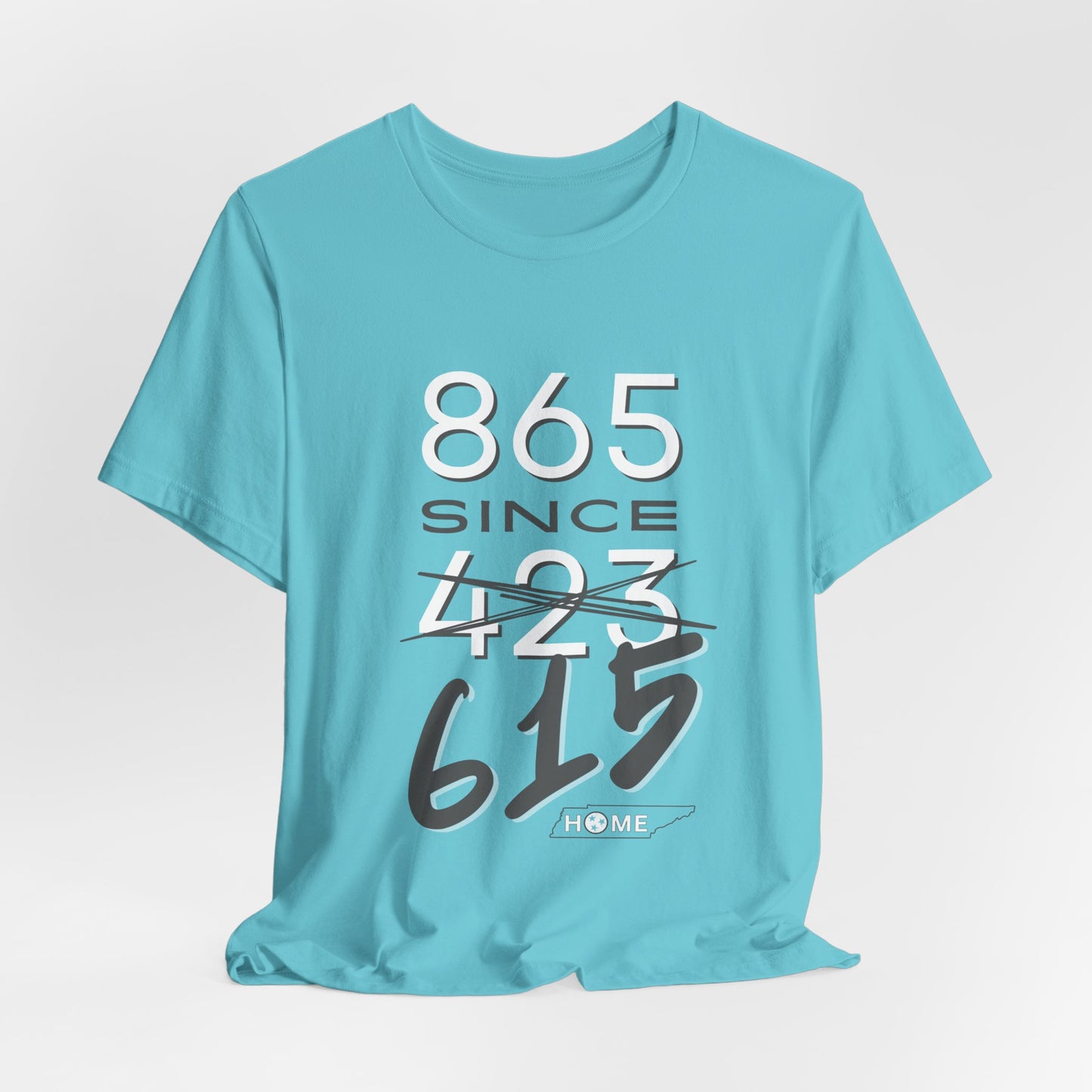 Knoxville Local Tee — "865 since 615" Short Sleeve T-Shirt