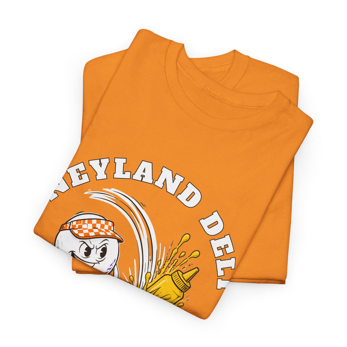 Neyland Deli and Driving Range Tee — Retro Golf Mascot Graphic Shirt