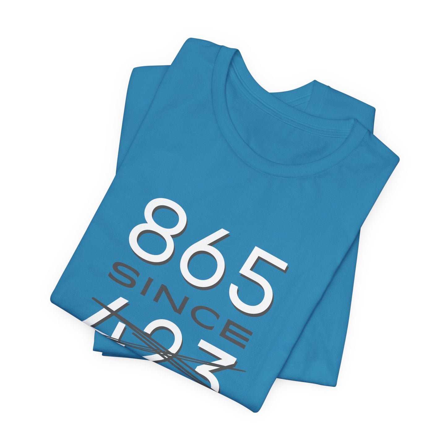 Knoxville Local Tee — "865 since 615" Short Sleeve T-Shirt