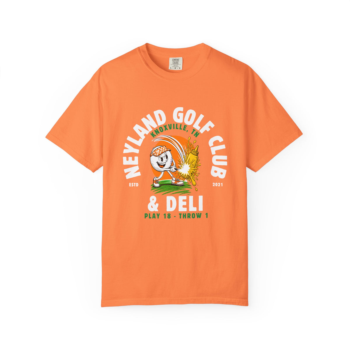 Neyland Golf Club & Deli Vintage Tee — Knoxville TN Lane Hater Tshirt