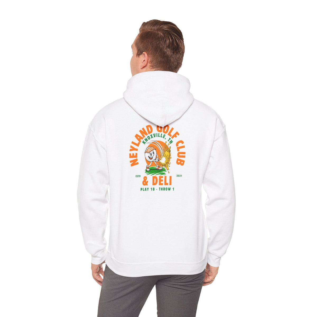 Hoodie — Neyland Golf Club & Deli Retro Logo Pullover