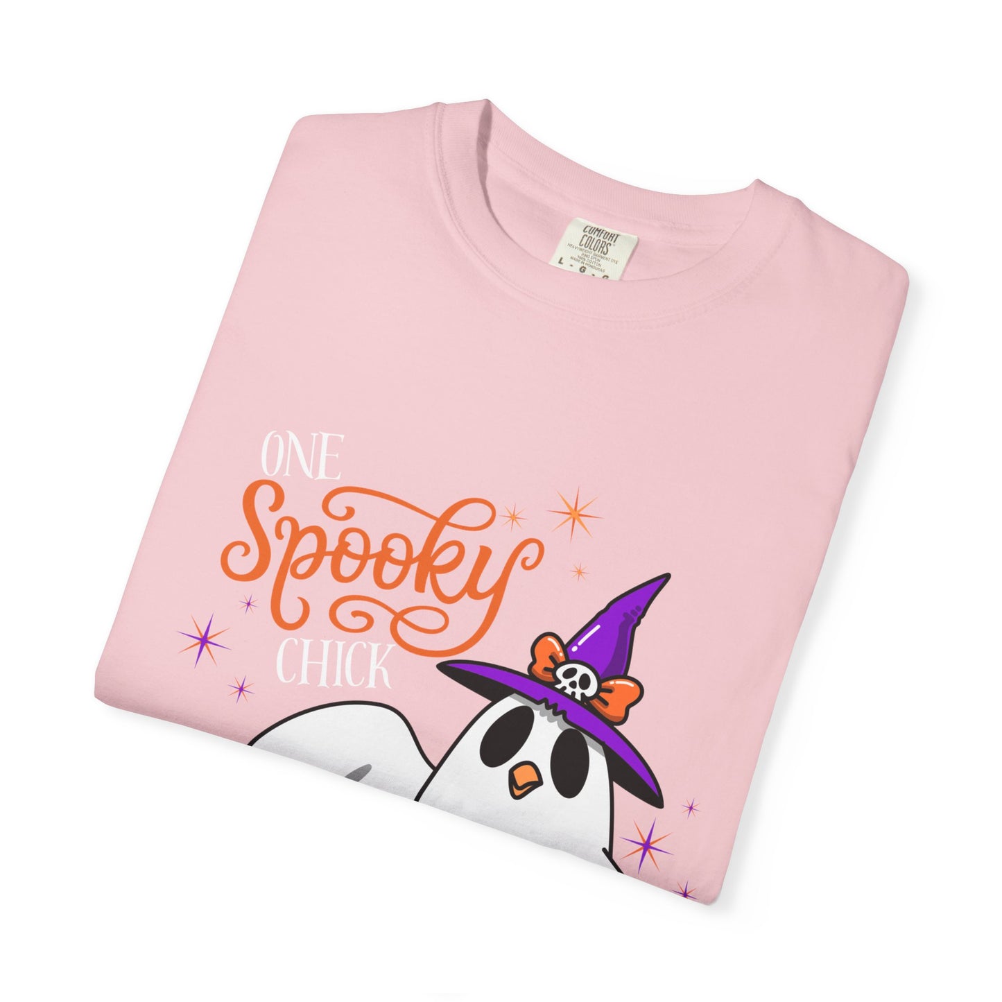 Ghost Chicken T-Shirt — "One Spooky Chick" Halloween Tee