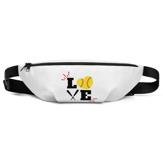 Softball LOVE Fanny Pack