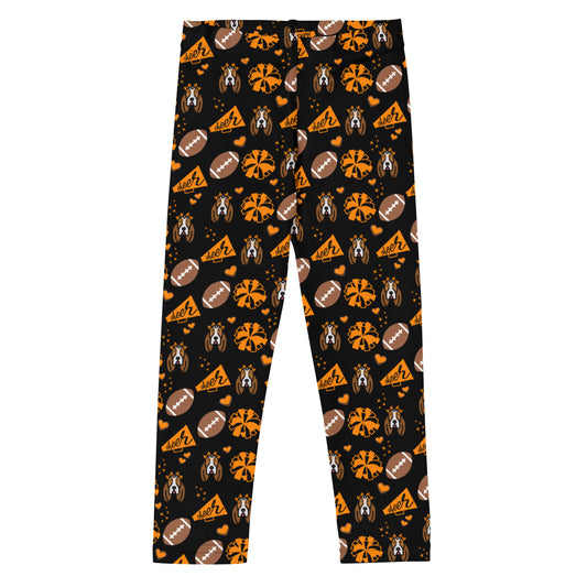 TN Football Black Kid's Leggings