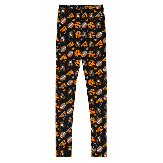 TN Football Black Youth Leggings