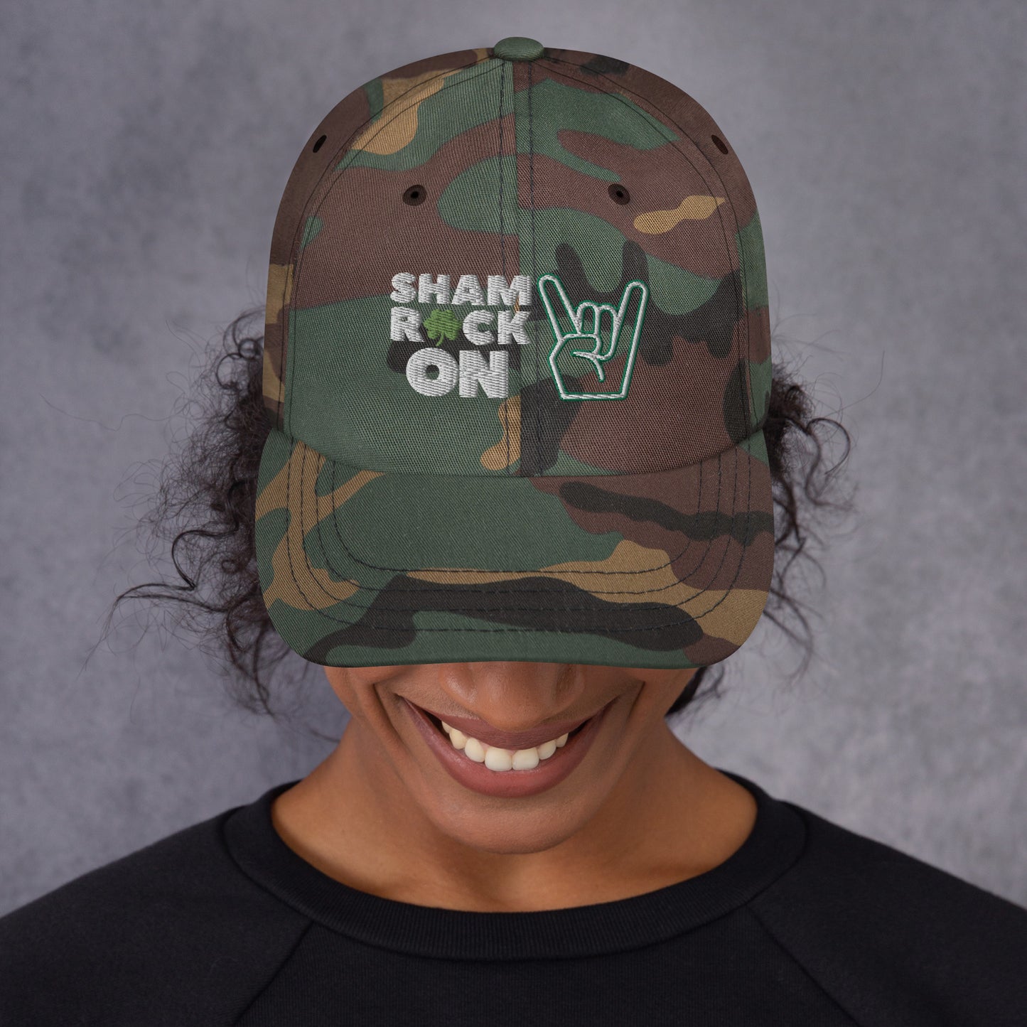 ShamROCK ON Dad hat