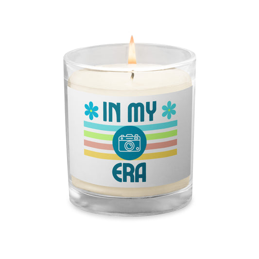 In My Photography Era Glass jar soy wax candle