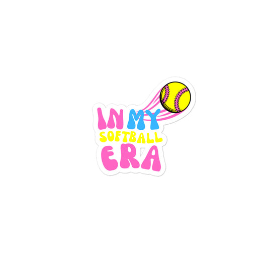 Softball ERA Bubble-free stickers